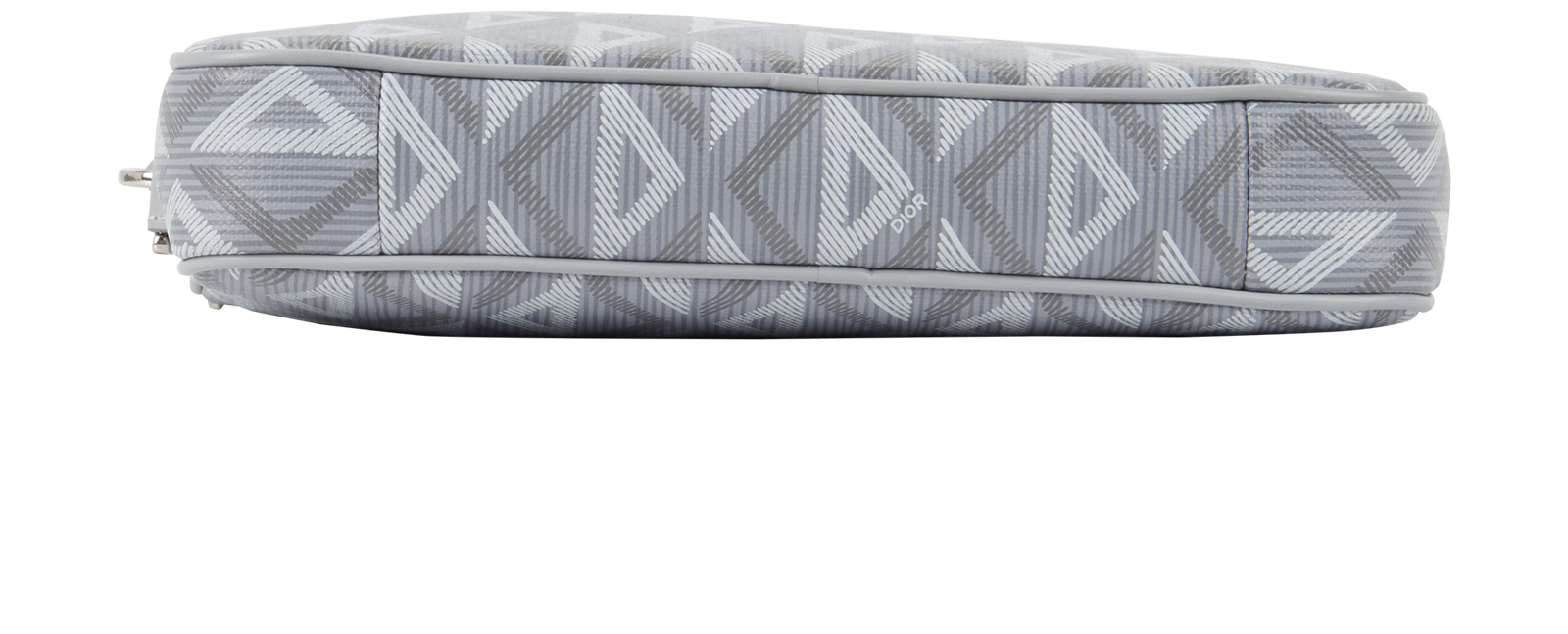 Saddle Triple Pouch, &pound;1,300, Handbags, Grey, Canvas, Top view